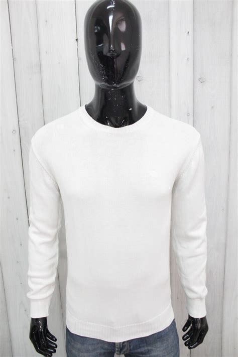 maglione bianco prada|Maglioni. Gilet Prada in Cotone Bianco taglia 42 IT .